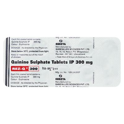 REZ Q 300MG TABLET 10'S - Malarial