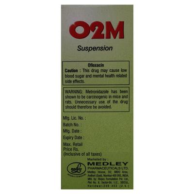 O2 M Delicious Mango Flavour Suspension 60ml - Bacterial Infections-Qui