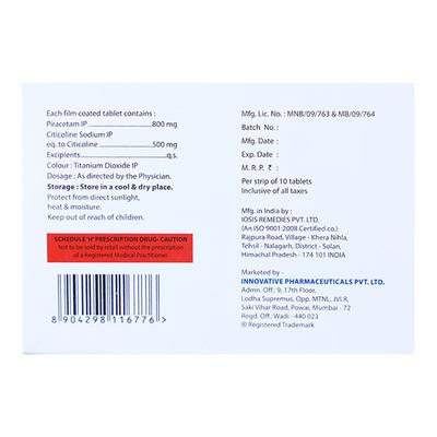 GEOCETAM CT FORTE Tablet 10's - Alzheimer-Neu