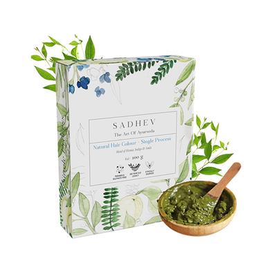 Sadhev-Hair Colour Single Process 100 gm - Powder