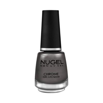 Nugel METAL BROWN CS C05 Non Uv Gel Chrome Nail Enamel 13 ml - Nail Polish