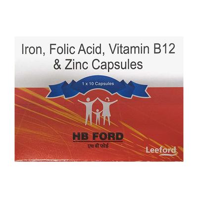 HB FORD Capsule 10's - Anaemia-VMA