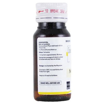 Micro D3 Drops 30ml - Supplements-Vit