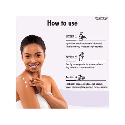 The Love Co. Night Kiss Body Lotion - Daily Skin Moisture for Men and Women 295 ml - Creams/Oils/Lotions