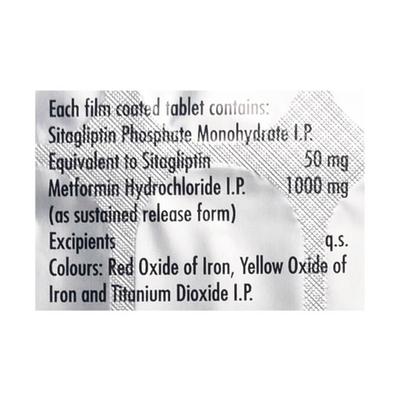 SIAGLIDE M 50/1000 Tablet 15's - Diabetes-Ant