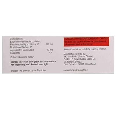 Histakind M 10/120mg Tablet 10'S - Allergies-Ant