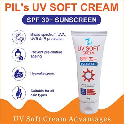 Uv Soft Cream SPF 30+ Sunscreen 50 g - Face Sunscreen