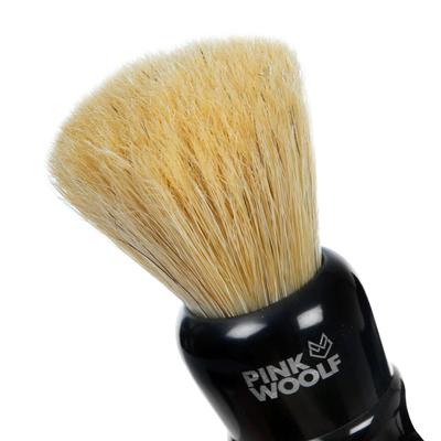 Pink Woolf Shaving Brush - Black - Shaving Brushes