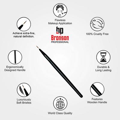 Bronson Professional Eyeliner Brush 1's - Eye Brush