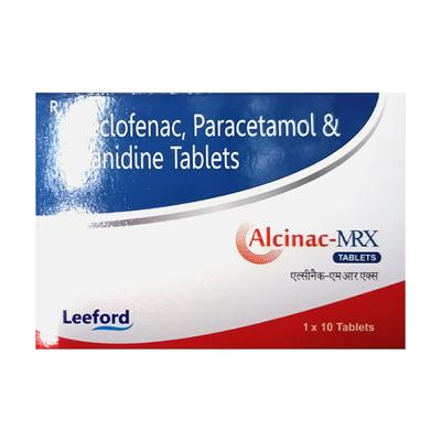 ALCINAC MRX Tablet 10's - Pain relief-Nsa