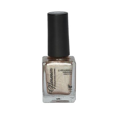 Glimmer Premium Nail Enamel Gold Dessert 10 ml - Nail Polish