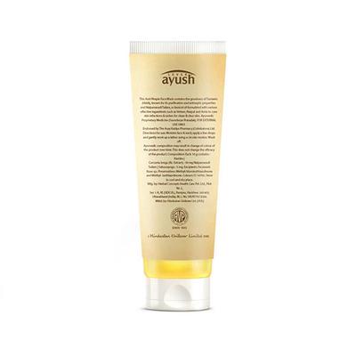 Lever Ayush Anti Pimple Turmeric Face Wash 80 gm - Face Washes