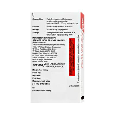 Flavedon MR 35mg Tablet 10'S - Angina