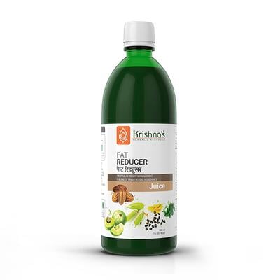 Krishna's Herbal & Ayurveda Fat Reducer Juice 500 ml - Ayurvedic Juices