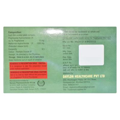 MYSENSI M FORTE Tablet 10's - Diabetes-Ant