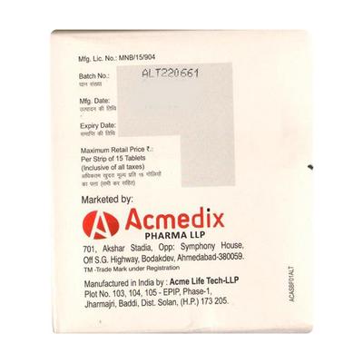 ACOSITA M 1000 Tablet 15's - Diabetes-Ant