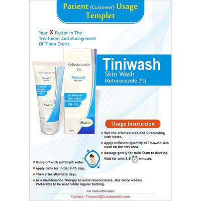 TINIWASH SKIN Lotion 80ml - Fungal Infections-Anf