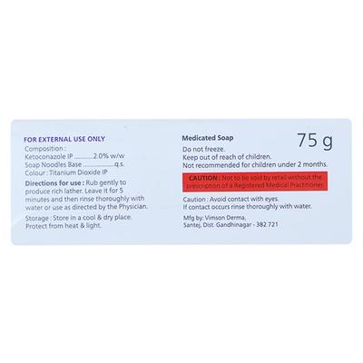 KETODAC Soap 75gm - Fungal Infections-Taa