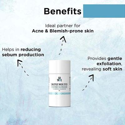 Sotrue Salicylic Acid Mask Stick For Face 40 gm - Face Mask