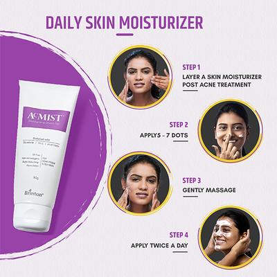 ACMIST MOISTURIZING CREAM Gel 50gm - Dry Skin-Emo