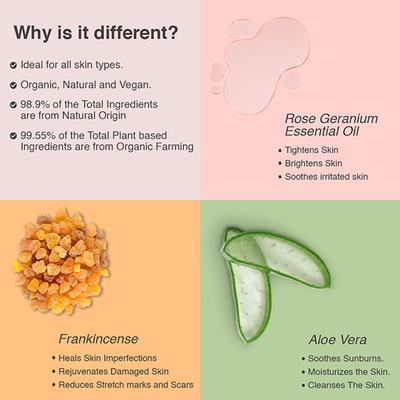 Orgainc Works Travel Size Cleansing Face Wash 100 ml - Face Wash & Cleansers