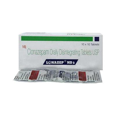 Lonazep MD 2mg Tablet 10'S - Anxiety-Anx