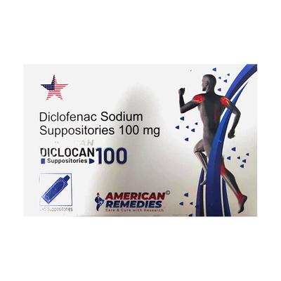 DICLOCAN 100 Suppositories 5's - Pain relief-Nsa
