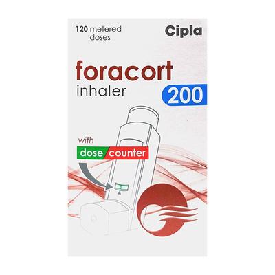 Foracort 200 with Dose Counter 120MD Inhaler 7.2g - Asthma/COPD-Ast