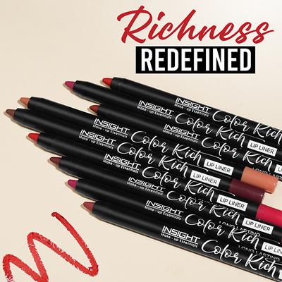Insight Cosmetics Color Rich Lip Liner - Ebony Brown 1.5 gm - Lip Liners