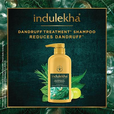 Indulekha Dandruff Treatment Shampoo 580ml - Shampoos