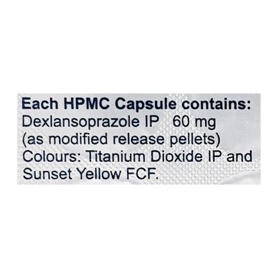 Deltone 60mg Capsule 10'S - Ulcer/Reflux/Flatulence-Aaa