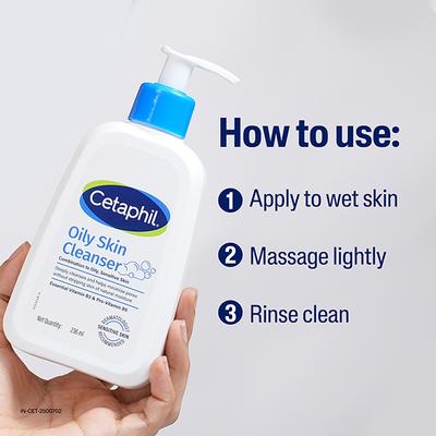 Cetaphil Oily Skin Cleanser 236 ml - Face Wash & Cleansers