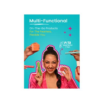 Swiss Beauty Craze Duo Lip Colour Terrafic Pink 2 gm - Lipsticks