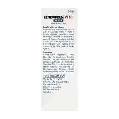 RENEWDERM VIT C Serum 30ml - Hyperpigmentation-Oth