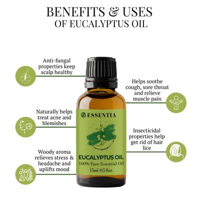 Essentia Extracts Combo of Eucalyptus and Clove Essential Oil 2's - Essential Oils