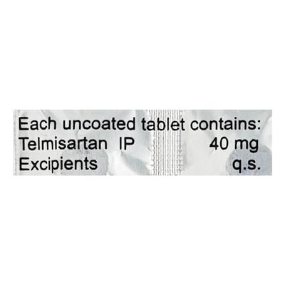 Inditel 40mg Tablet 15'S - Hypertension-Ang