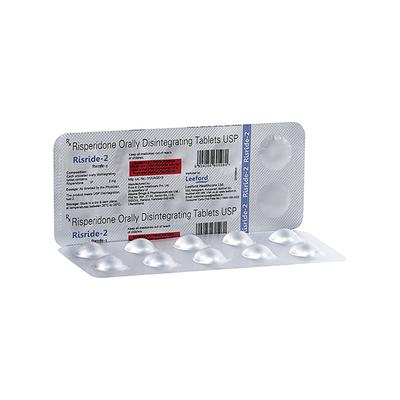 RISRIDE 2 Tablet 10's - Schizophrenia-Aps