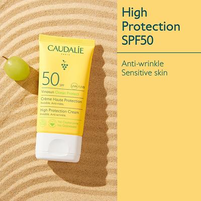 Caudalie Vinosun High Protection Cream SPF50 50 ml - Face Sunscreen