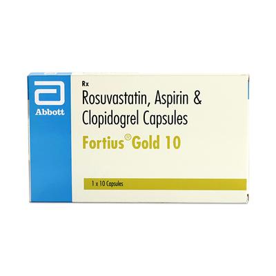 FORTIUS GOLD 10 Capsule 10's - High Cholesterol-Dys