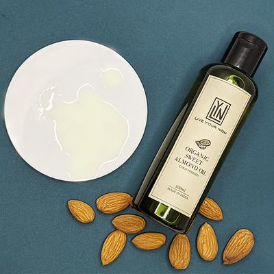 LYN Organic Sweet Almond Oil 100 ml - Hair Oils