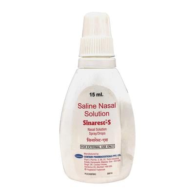 Sinarest S Nasal Drops 15ml - Nasal Congestion-Nas