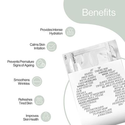 Shangpree Rich Moist Modeling Mask (Gel 50gm and Powder 4.5gm) 3's 3's - Masks & Peels