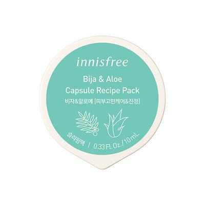 Innisfree Capsule Pack Bija & Aloe Sp 10 ml - Sheet Masks