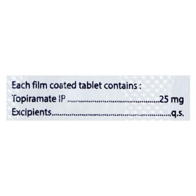 TOPIWIN 25mg Tablet 10's - Epilepsy/Convulsion-Ant