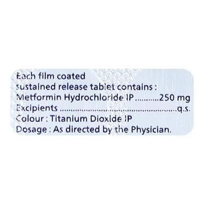 GLYCINOVA SR 250 Tablet 10's - Diabetes-Ant