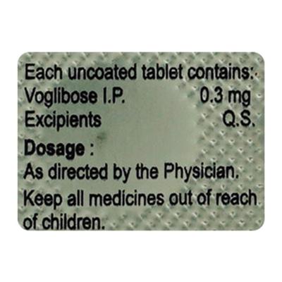 EVERVOG 0.3 Tablet 10's - Diabetes-Ant