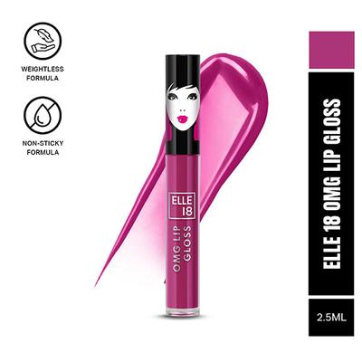 Elle18 Omg Lipgloss Wicked Wine 2.5 ml - Lip Glosses