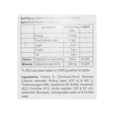 BONEBASE D3 NANO Oral Suspension 200ml - Supplements-Vam