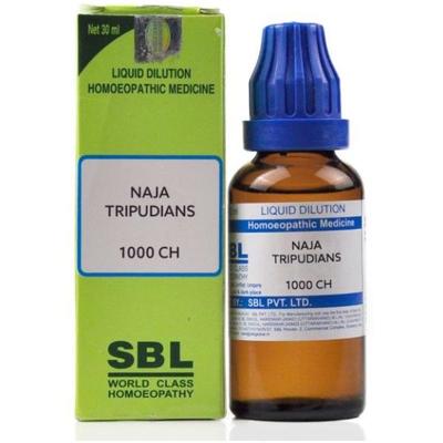 SBL Naja Tripudians 1M Liquid 30 ml - Dilutions