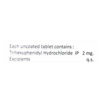 TRI EX 2MG TABLET 10'S - Parkinsonism-Apd